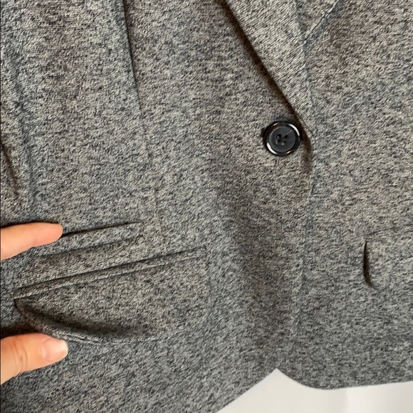 MERONA Gray Tweed Look Blazer Size Small - Picture 4 of 8